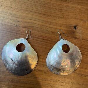Statement Seashell earrings